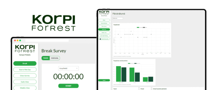 Korpi ForRest – Web application for tracking well-bein…